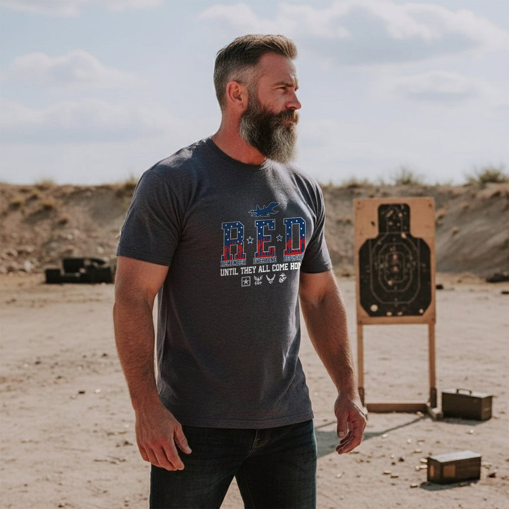 Red Friday Remember Everyone Deployed T-Shirt product image 3