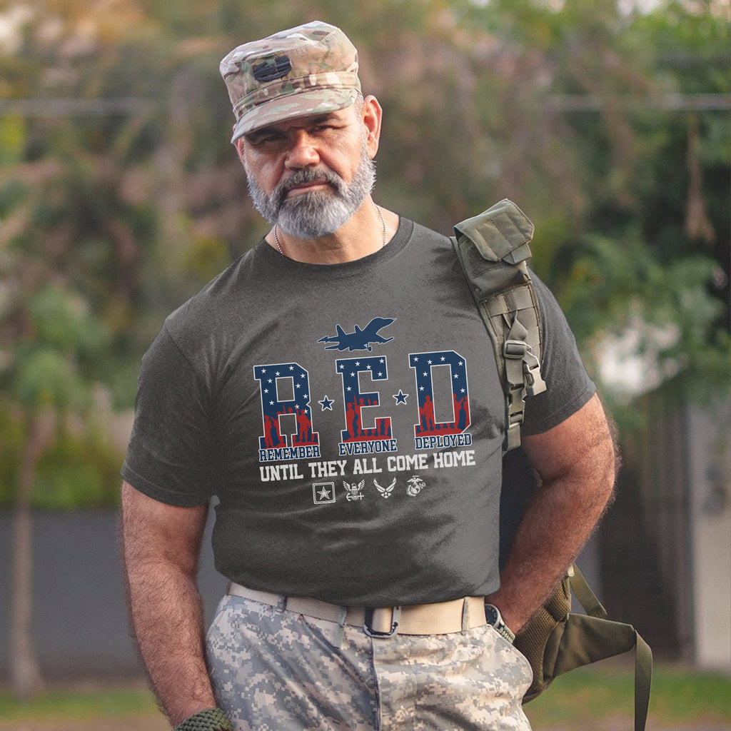 Red Friday Remember Everyone Deployed T-Shirt product image 15