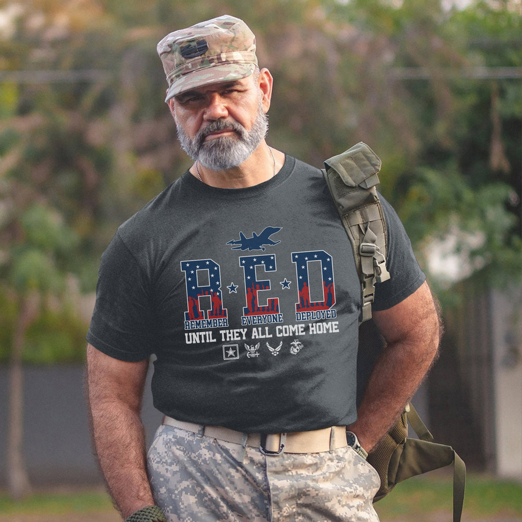 Red Friday Remember Everyone Deployed T-Shirt product image 13