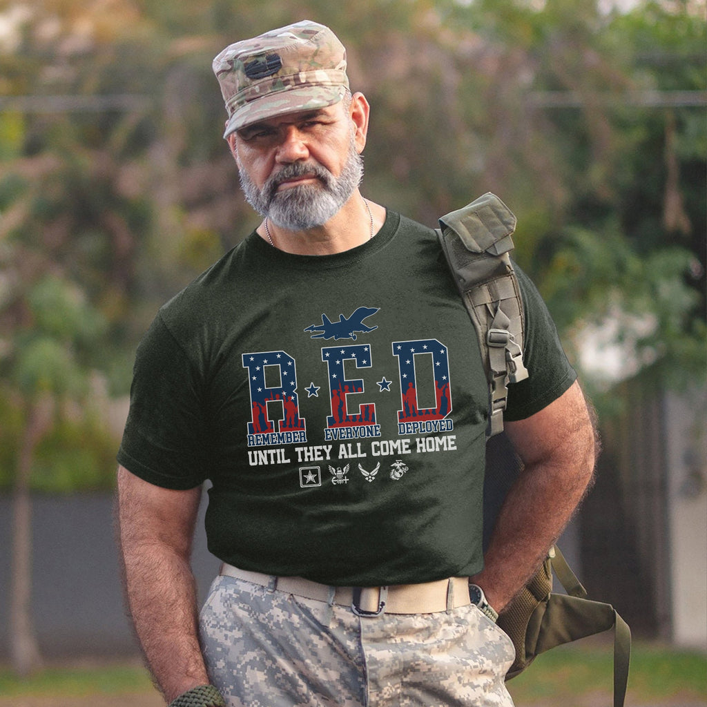 Red Friday Remember Everyone Deployed T-Shirt product image 7