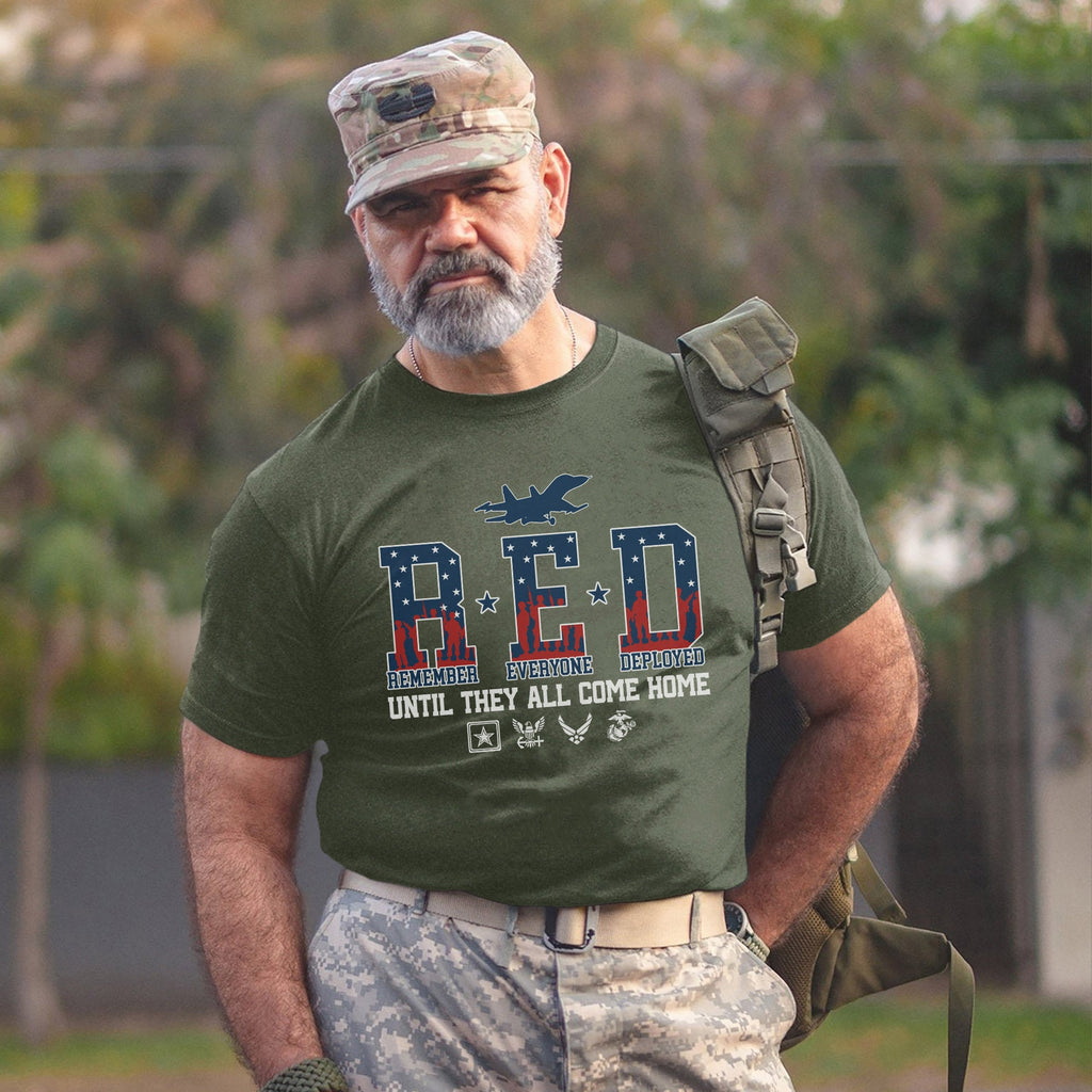 Red Friday Remember Everyone Deployed T-Shirt product image 6