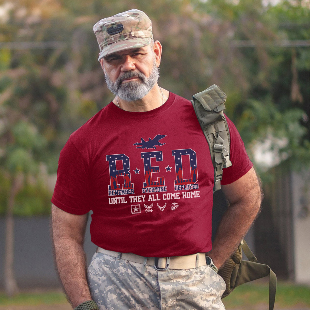 Red Friday Remember Everyone Deployed T-Shirt product image 9