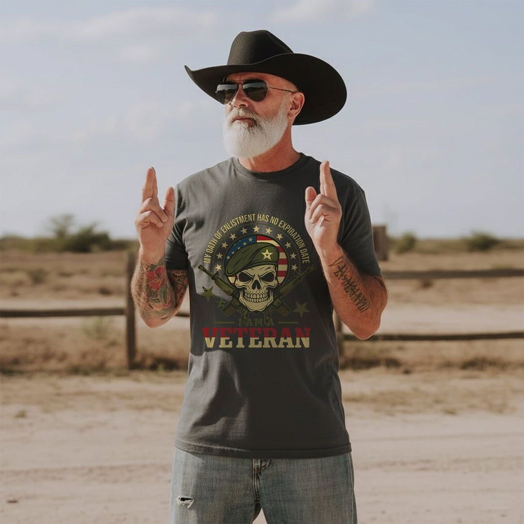 My Oath of Enlistment Never Expires T-Shirt product image 4