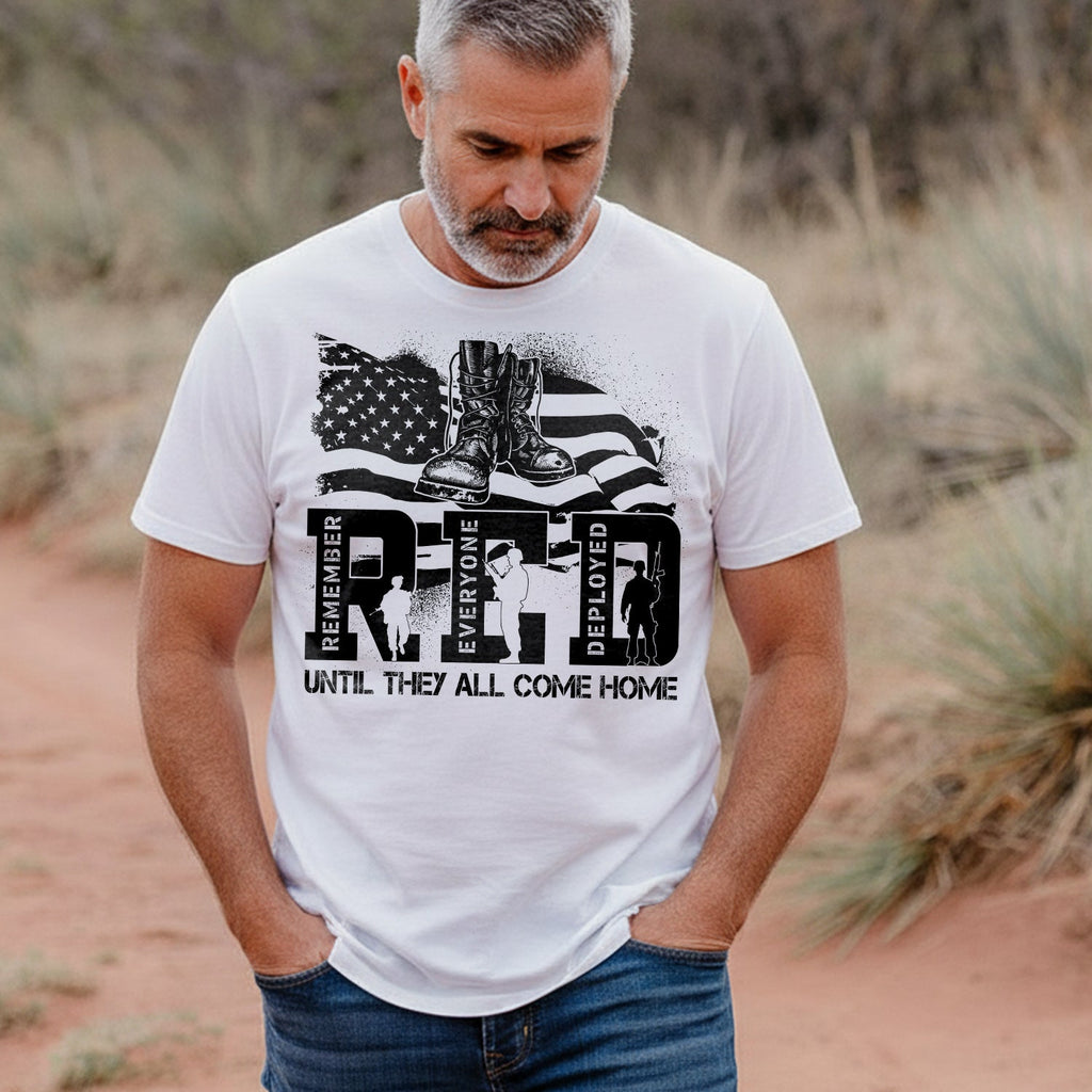 Red Friday Remember Our Deployed Heroes T-Shirt product image 2
