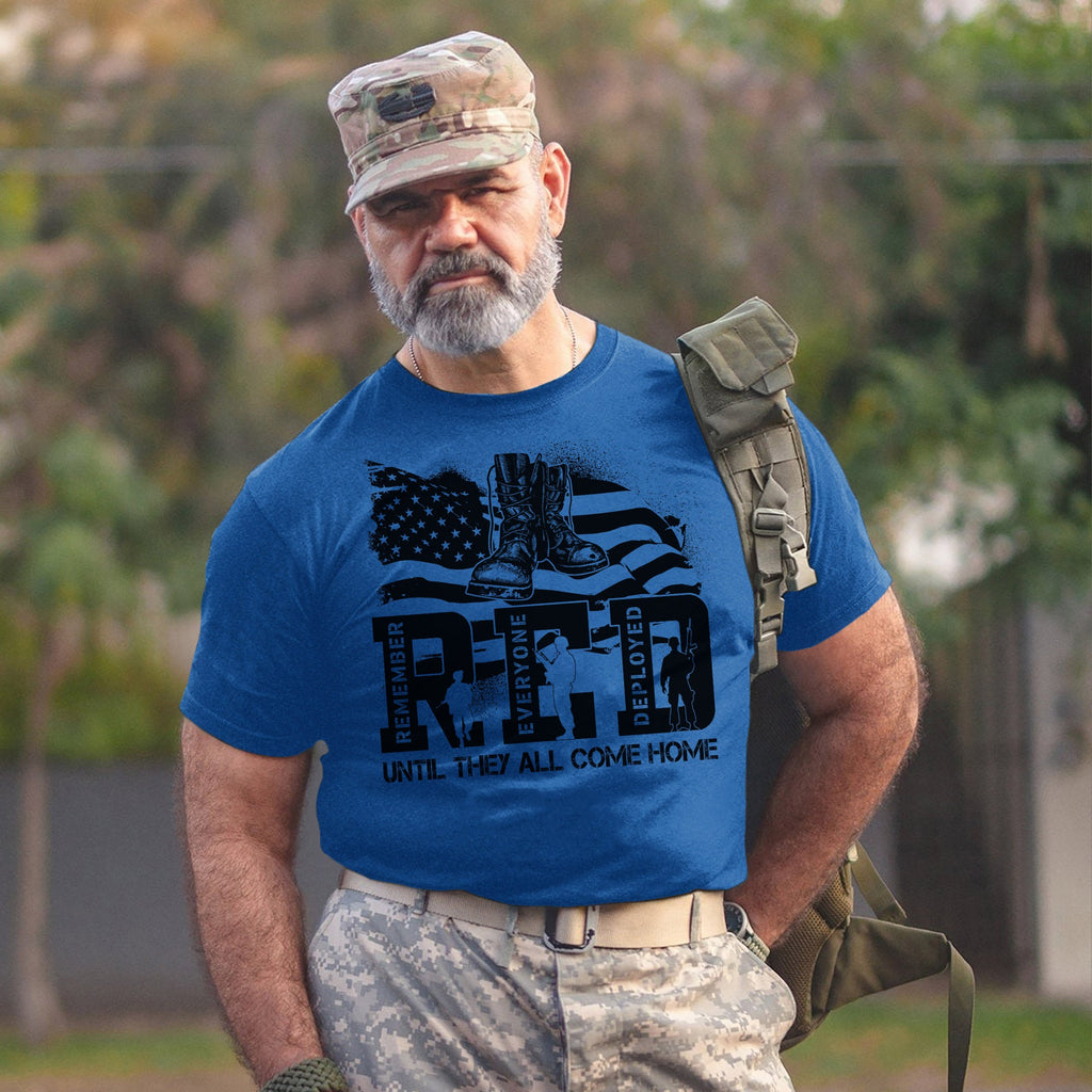 Red Friday Remember Our Deployed Heroes T-Shirt product image 7