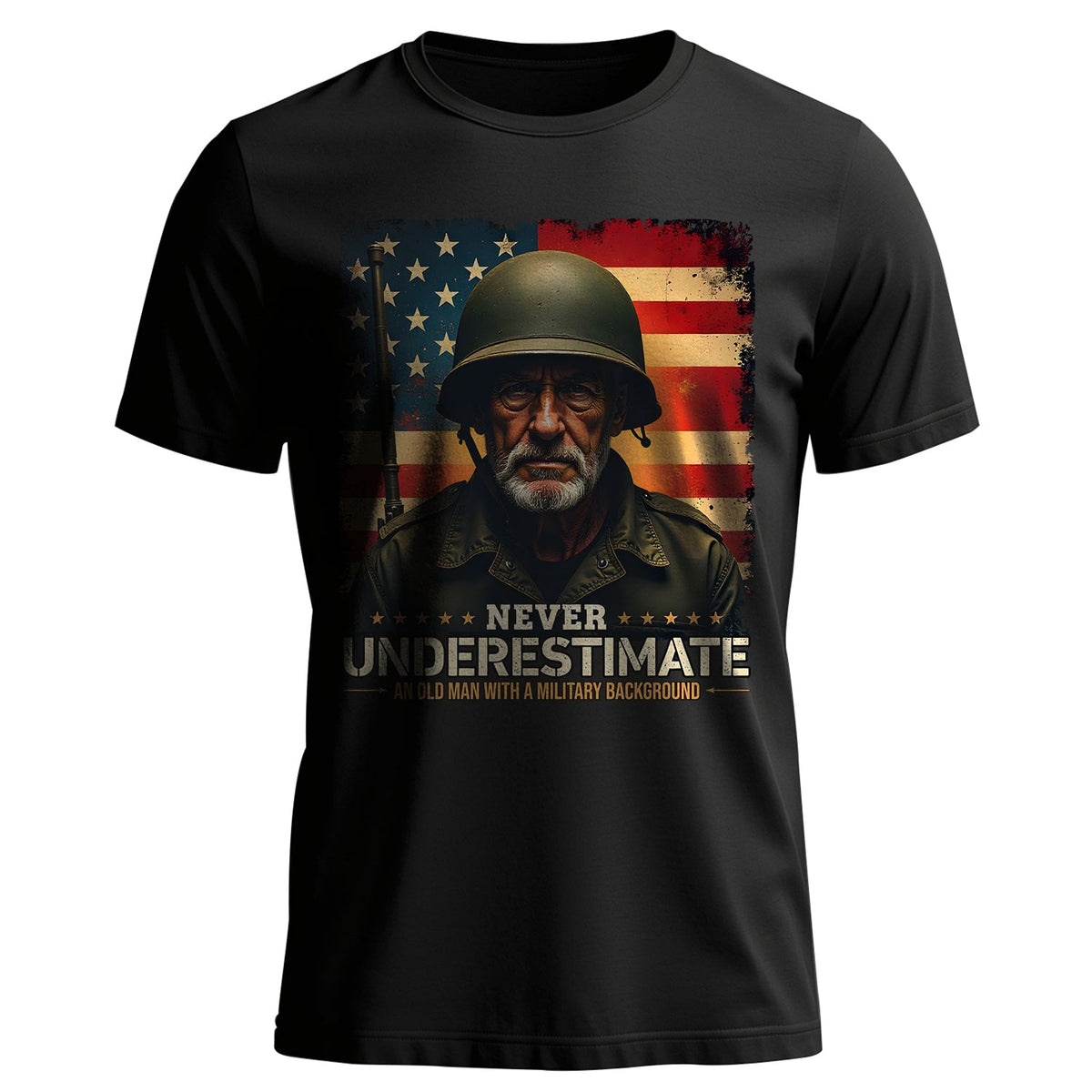 Never Underestimate an Old Man with a Military Background product image 1