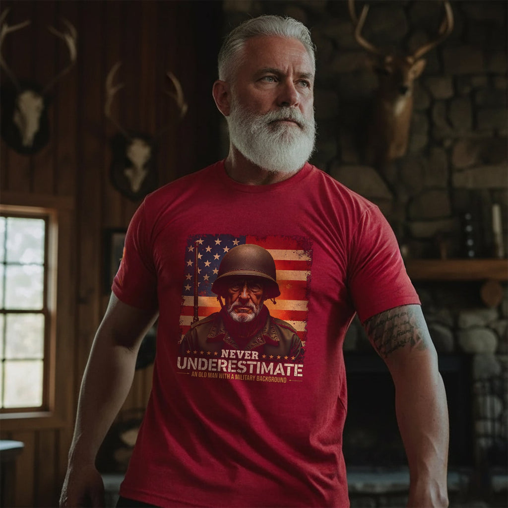 Never Underestimate an Old Man with a Military Background product image 2