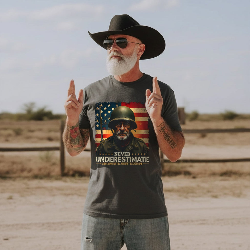 Never Underestimate an Old Man with a Military Background product image 4