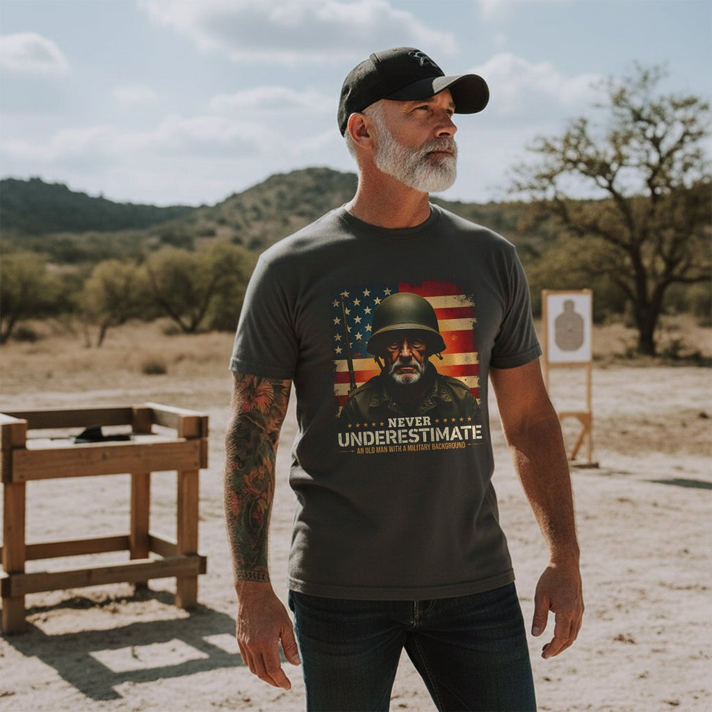 Never Underestimate an Old Man with a Military Background product image 5