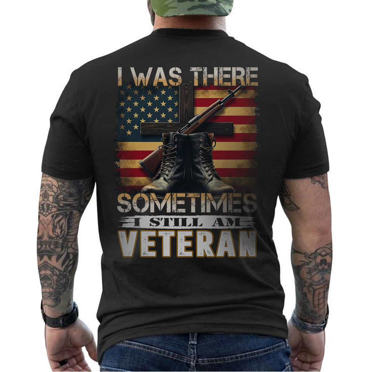 I Was There Sometimes I Still Am Veteran T-Shirt product image 12