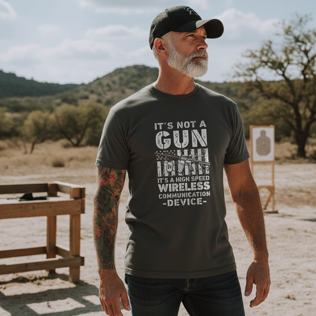 It’s Not a Gun a Wireless Device T-Shirt product image 5