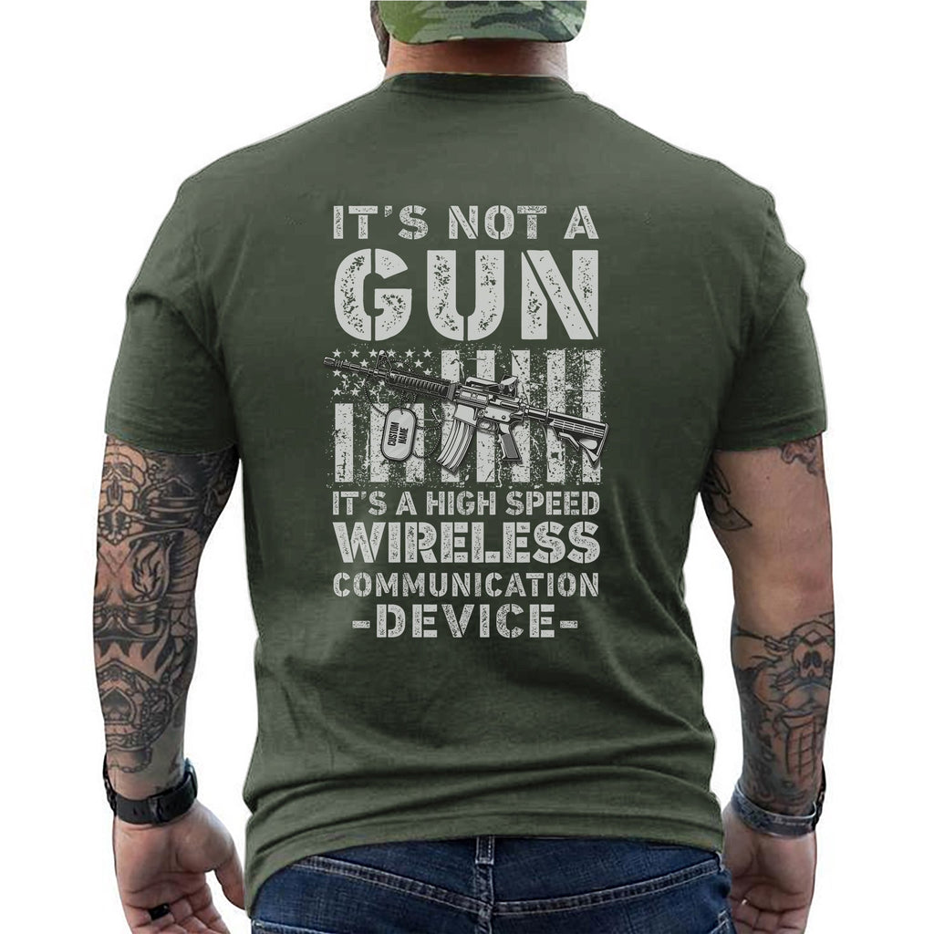 It’s Not a Gun a Wireless Device T-Shirt product image 6