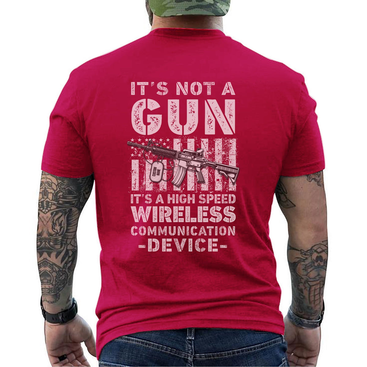 It’s Not a Gun a Wireless Device T-Shirt product image 7