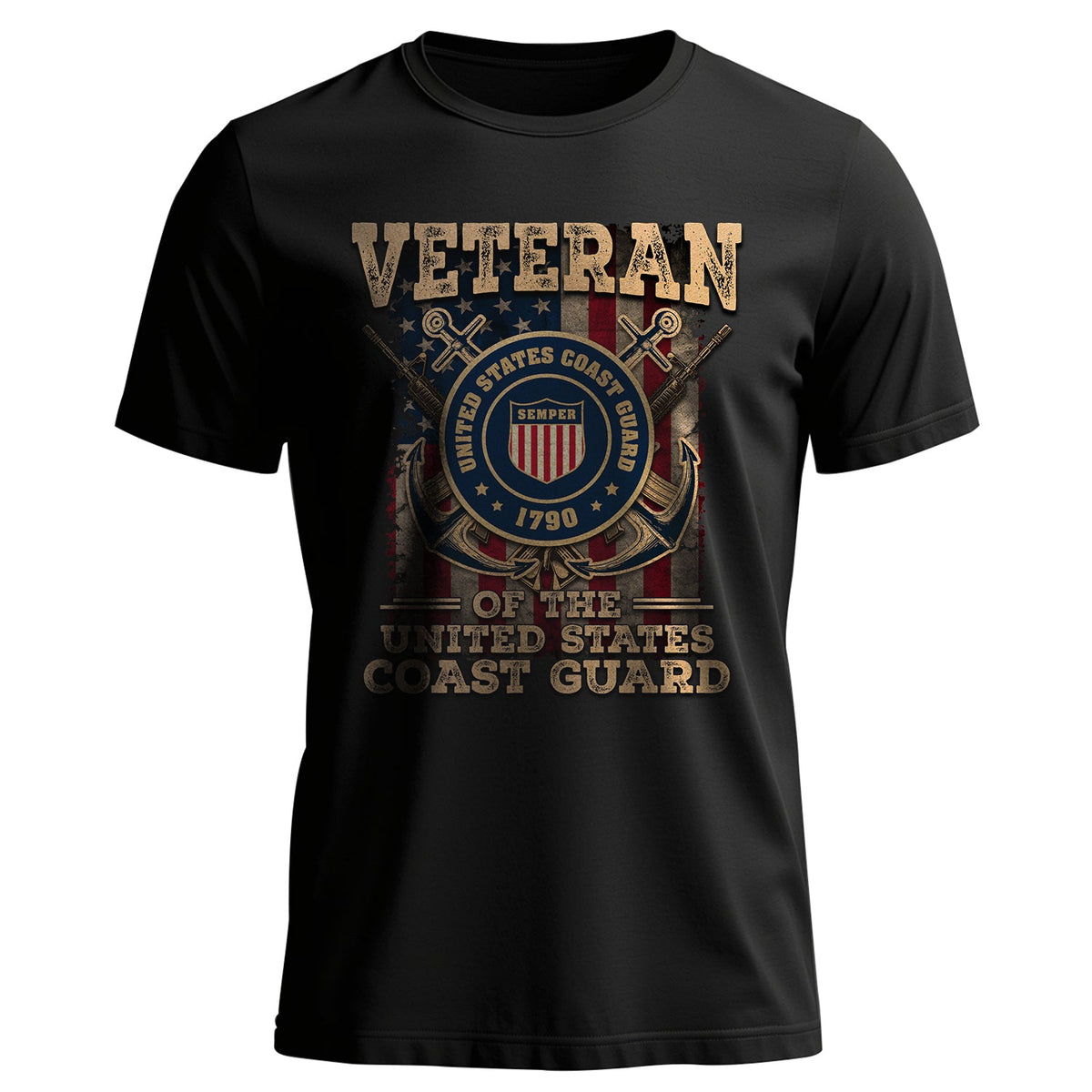Veteran of the United States Coast Guard T-Shirt product image 1