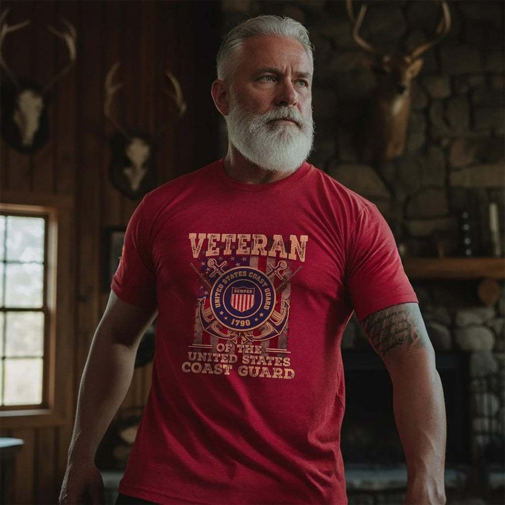 Veteran of the United States Coast Guard T-Shirt product image 2