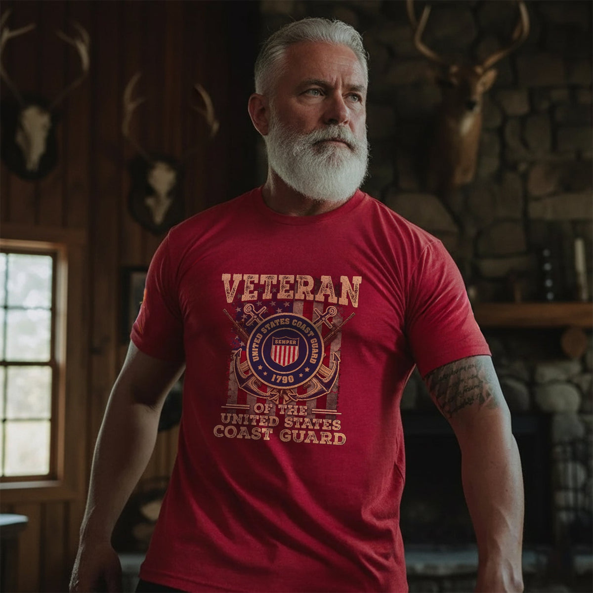 Veteran of the United States Coast Guard T-Shirt product image 2