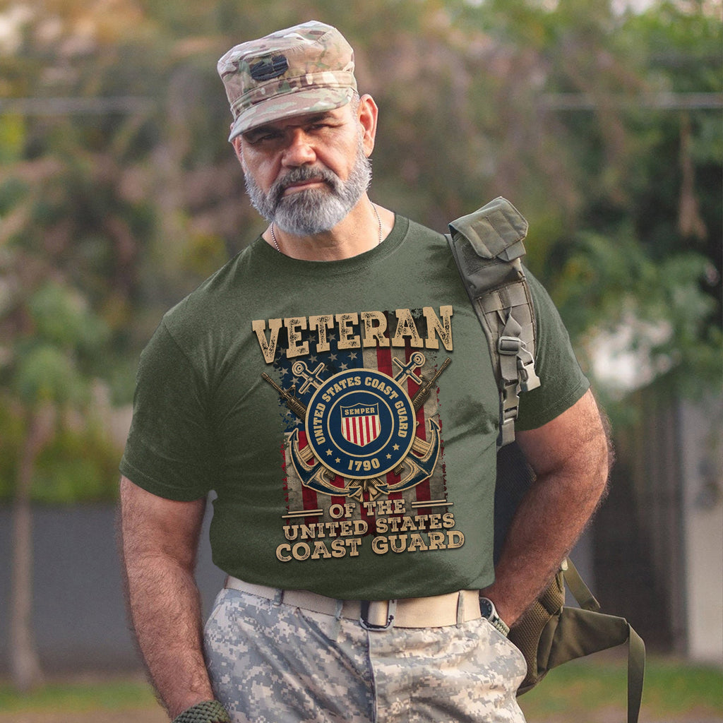 Veteran of the United States Coast Guard T-Shirt product image 6
