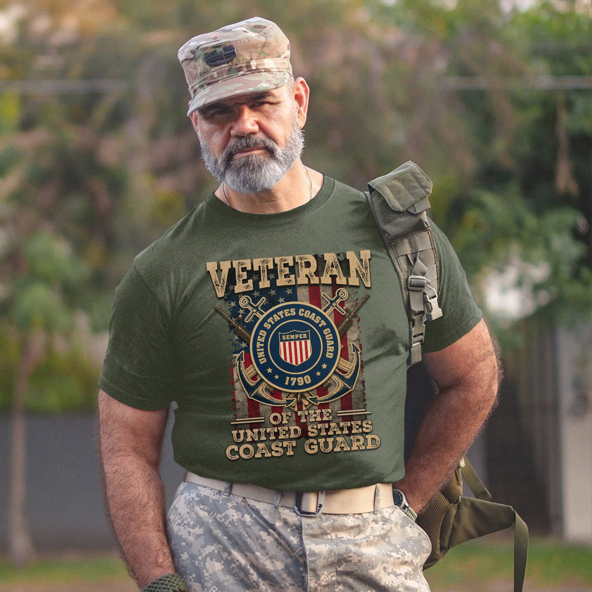 Veteran of the United States Coast Guard T-Shirt product image 6