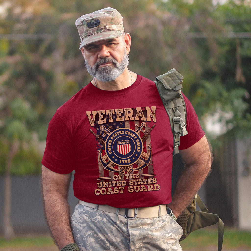 Veteran of the United States Coast Guard T-Shirt product image 9