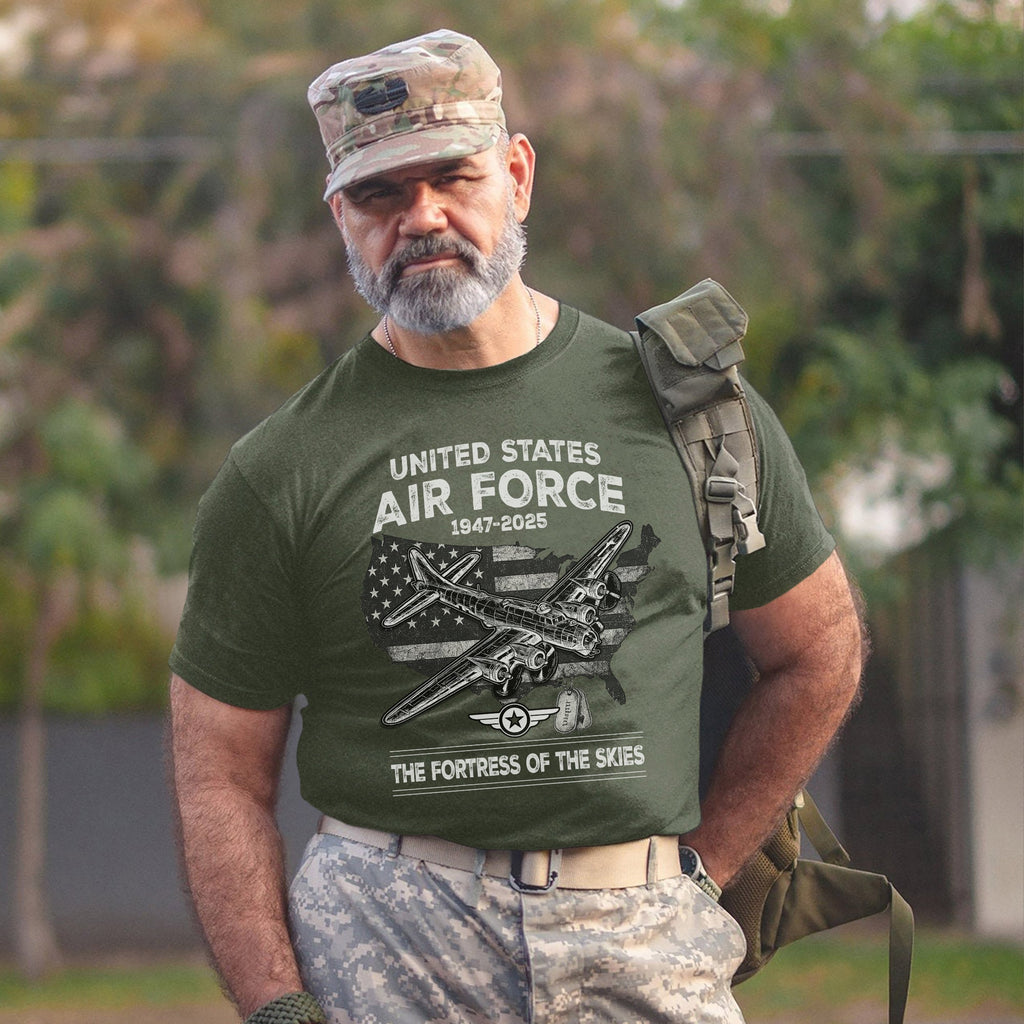 The Fortress of Skies United States T-Shirt product image 6