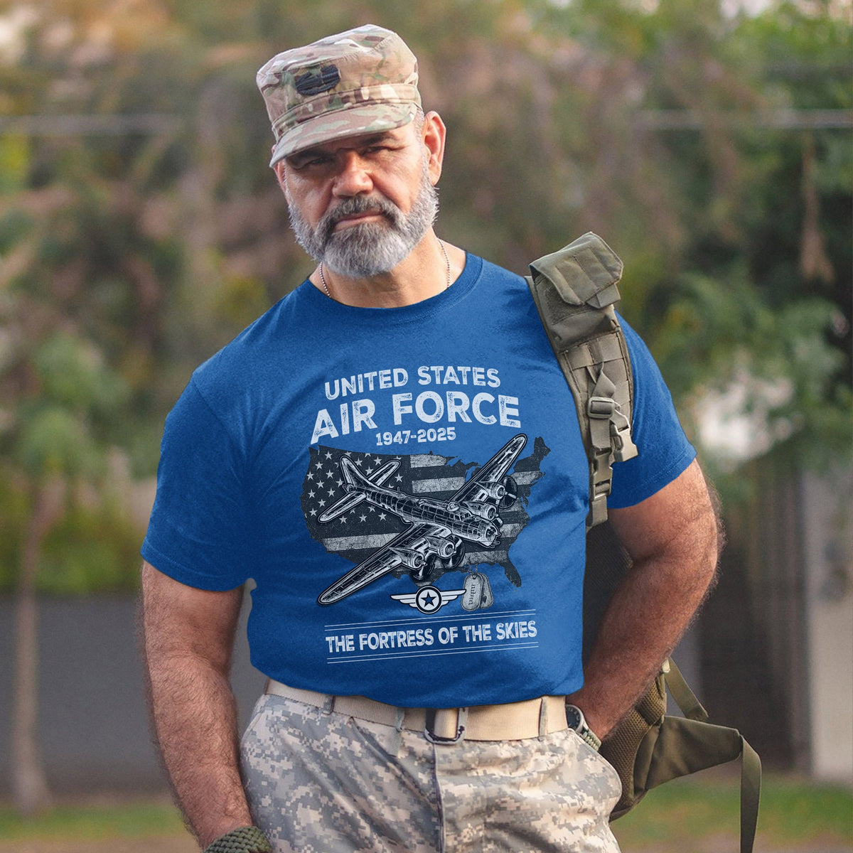 The Fortress of Skies United States T-Shirt product image 10