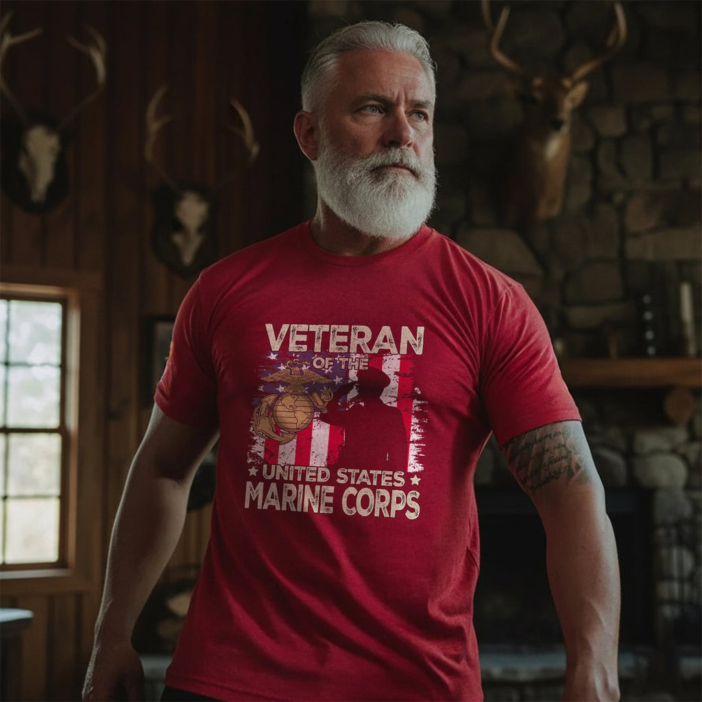 Veteran of the United States Marine Corps T-Shirt product image 2