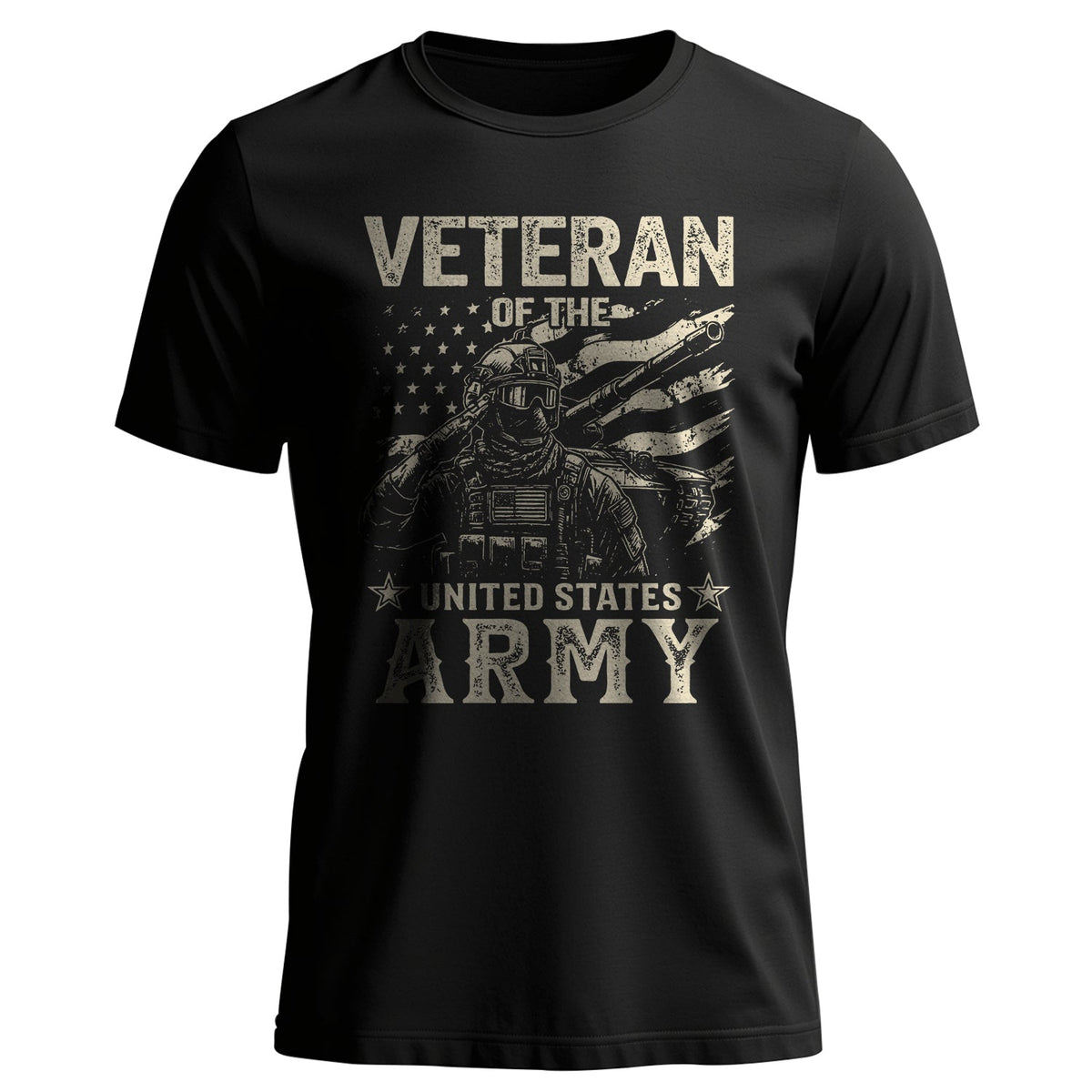 Veteran of the United States Army Proud US T-Shirt product image 1