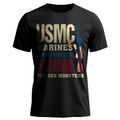 USMC Marines Always Protect Us from the Sea Monsters T-Shirt product image 1