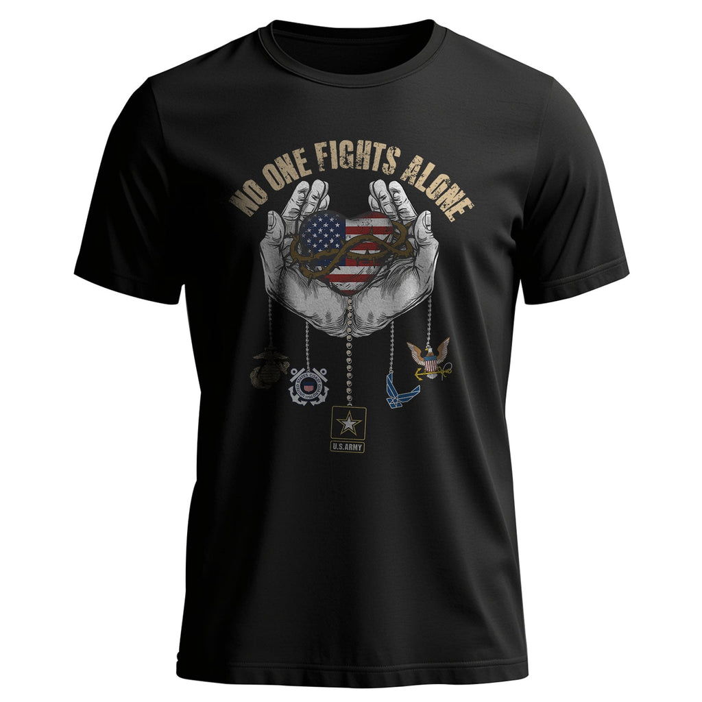 United We Stand Army Navy Air Force T-Shirt product image 1
