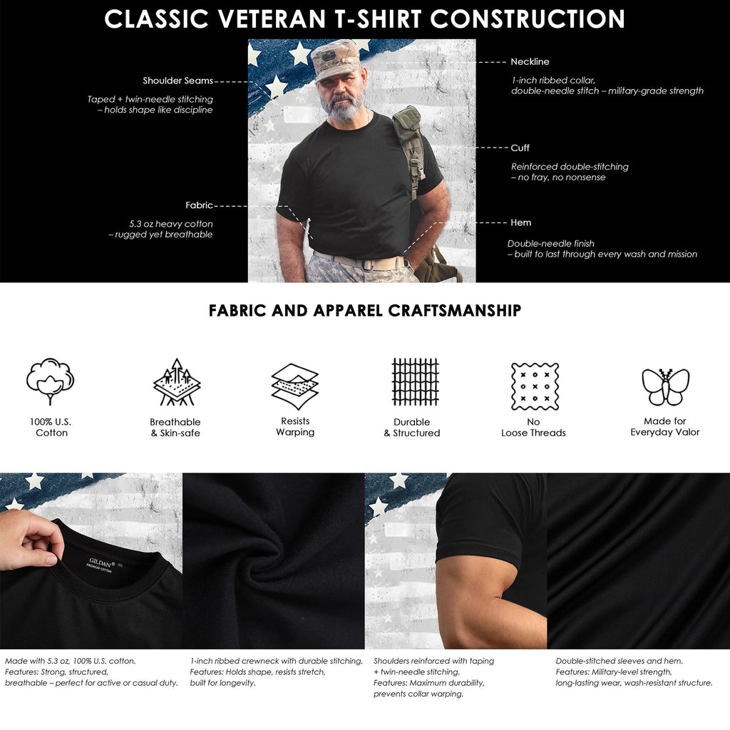 United We Stand Army Navy Air Force T-Shirt product image 11
