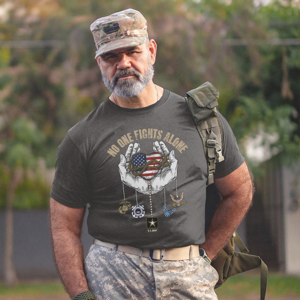 United We Stand Army Navy Air Force T-Shirt product image 15