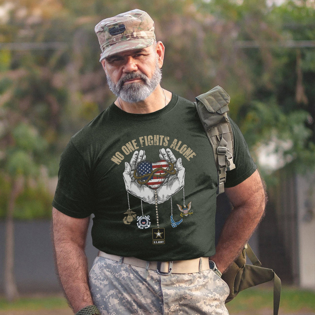 United We Stand Army Navy Air Force T-Shirt product image 17