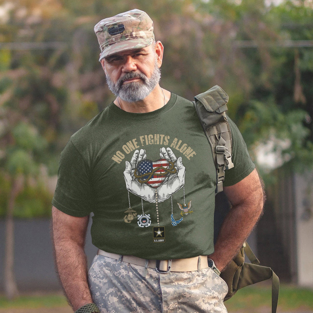 United We Stand Army Navy Air Force T-Shirt product image 16
