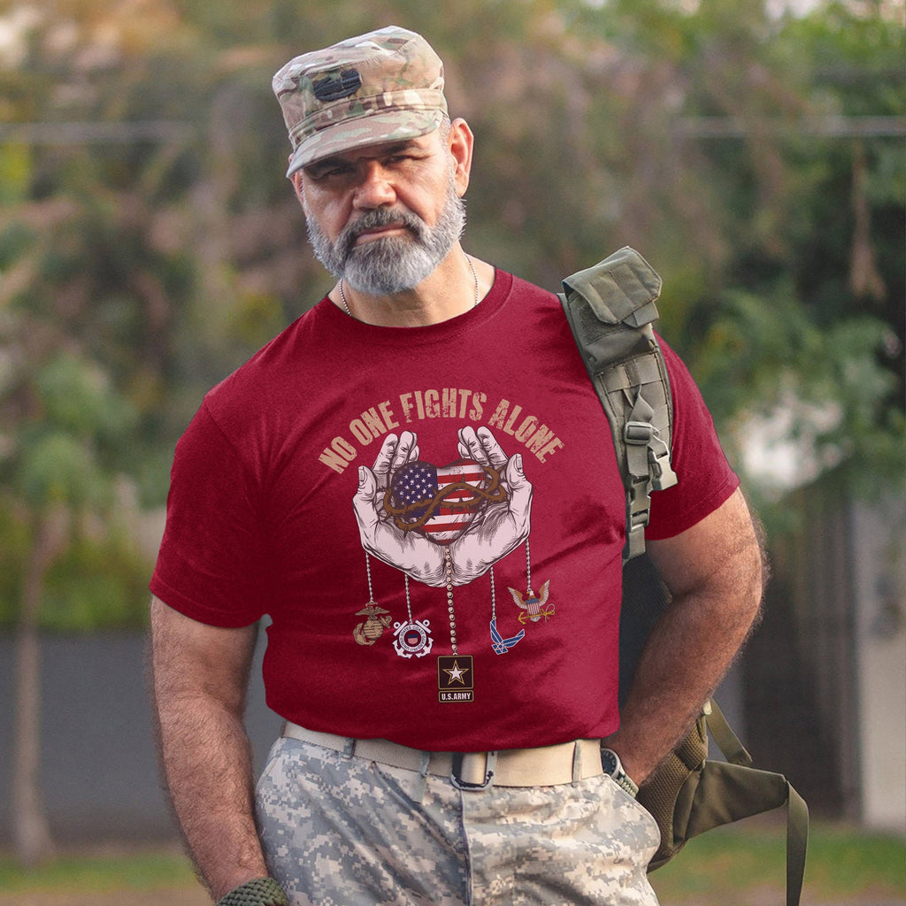 United We Stand Army Navy Air Force T-Shirt product image 19