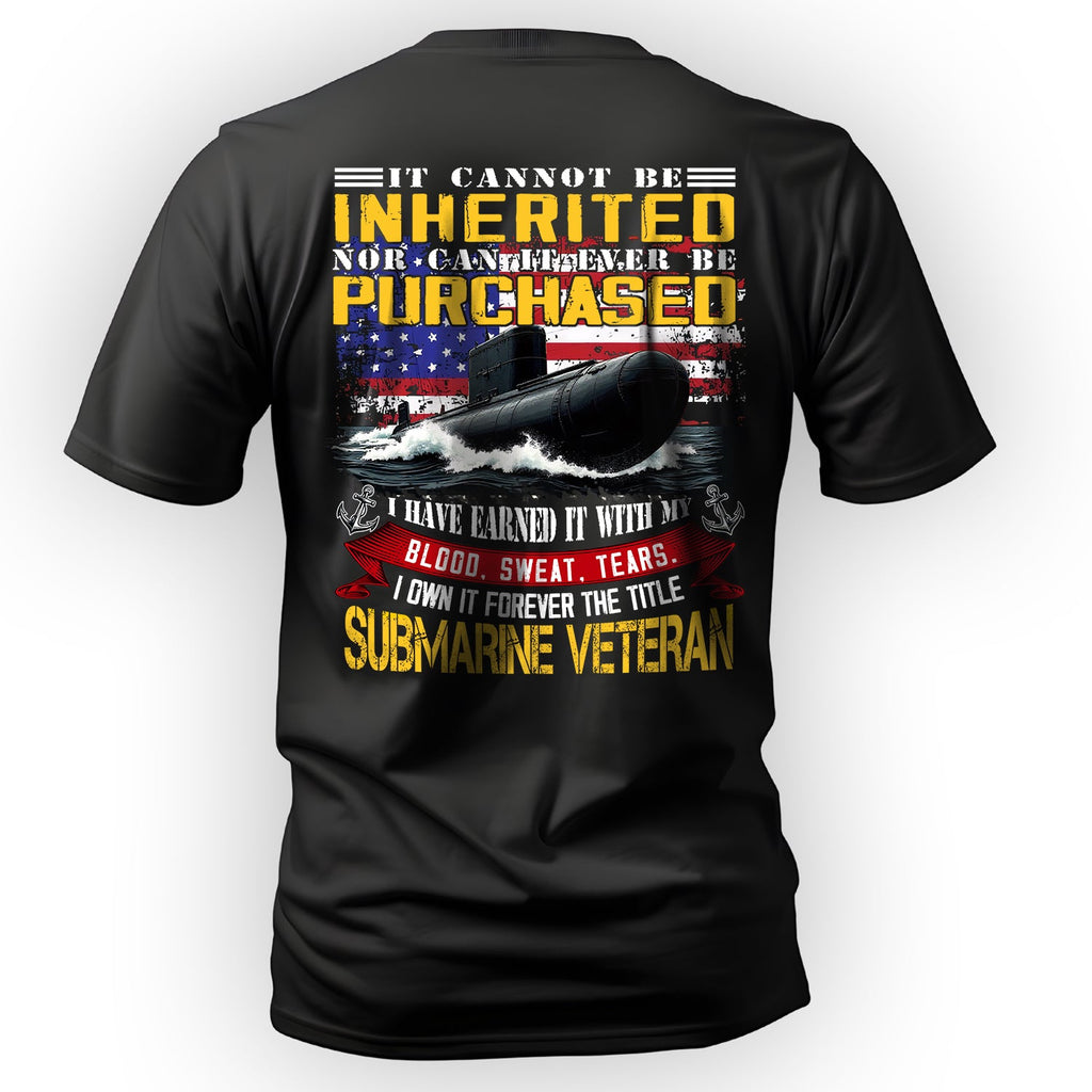 It Cannot Be Inherited Nor Purchased I Earned It with Blood product image 1