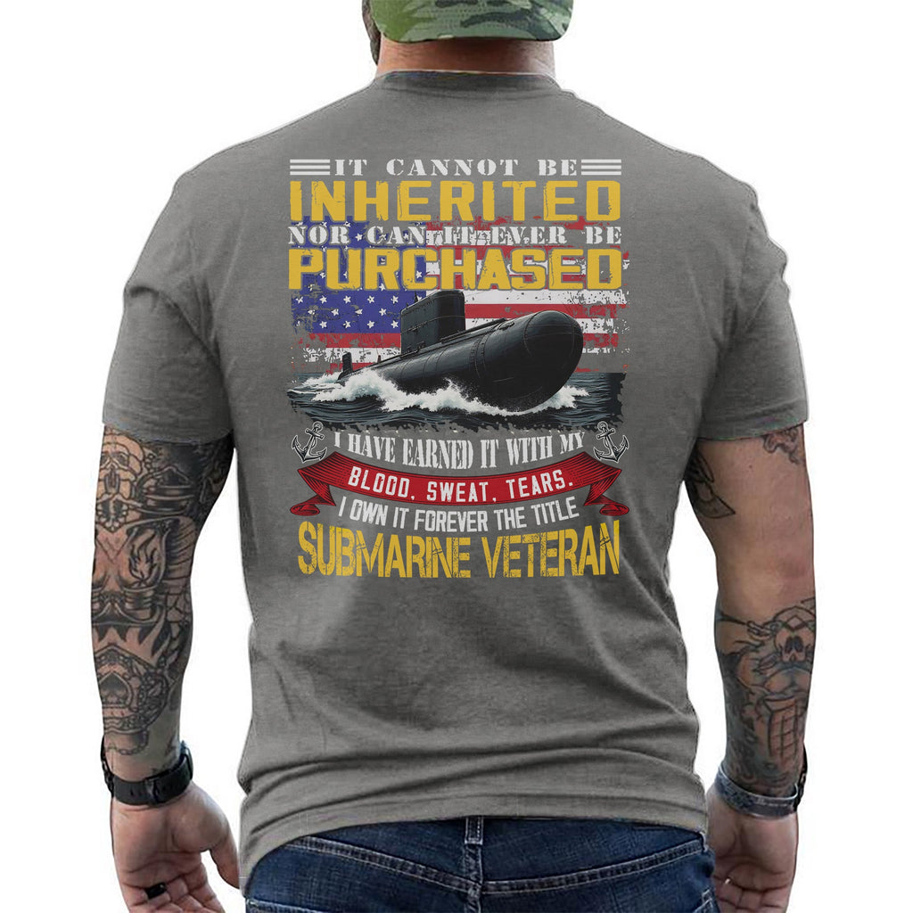 It Cannot Be Inherited Nor Purchased I Earned It with Blood product image 9
