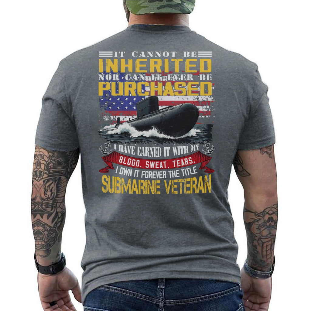 It Cannot Be Inherited Nor Purchased I Earned It with Blood product image 7
