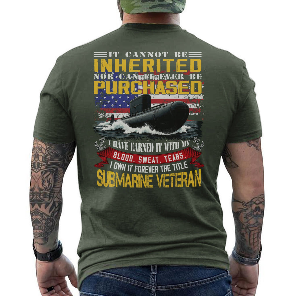 It Cannot Be Inherited Nor Purchased I Earned It with Blood product image 11