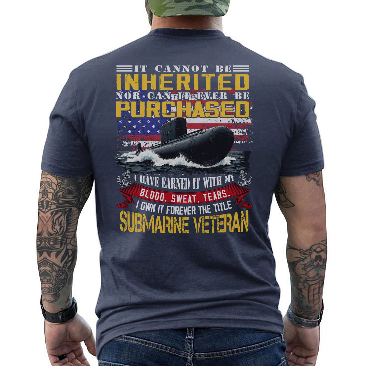 It Cannot Be Inherited Nor Purchased I Earned It with Blood product image 8
