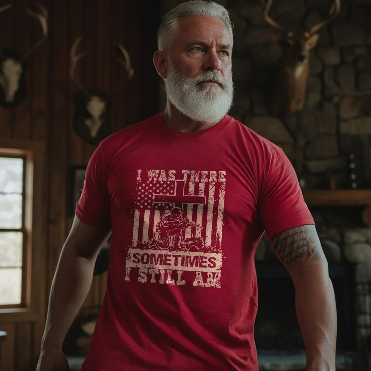 I Was There Sometimes I Still Am Silent T-Shirt product image 2
