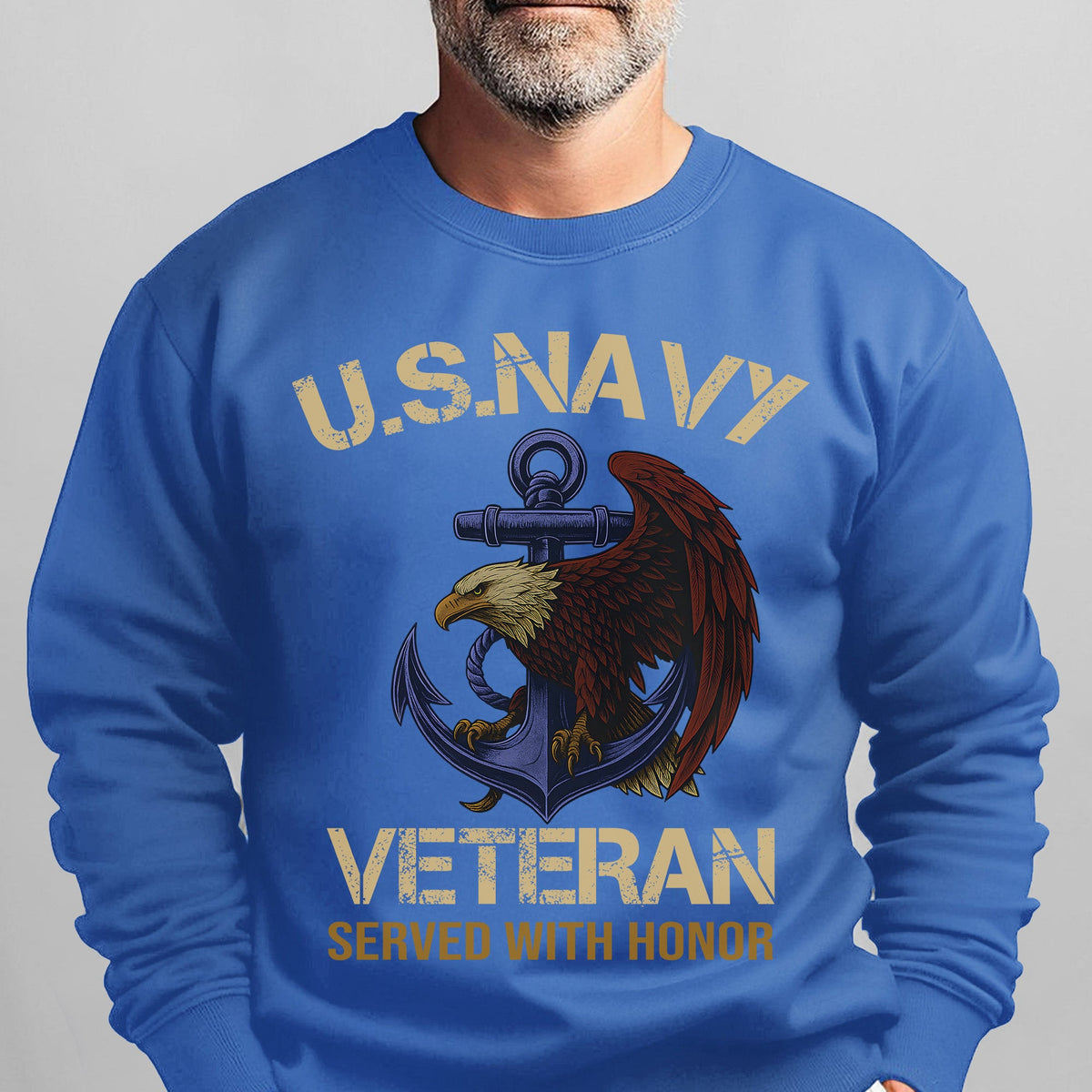 Served with Honor U.S. Navy Veteran Sweatshirt product image 8