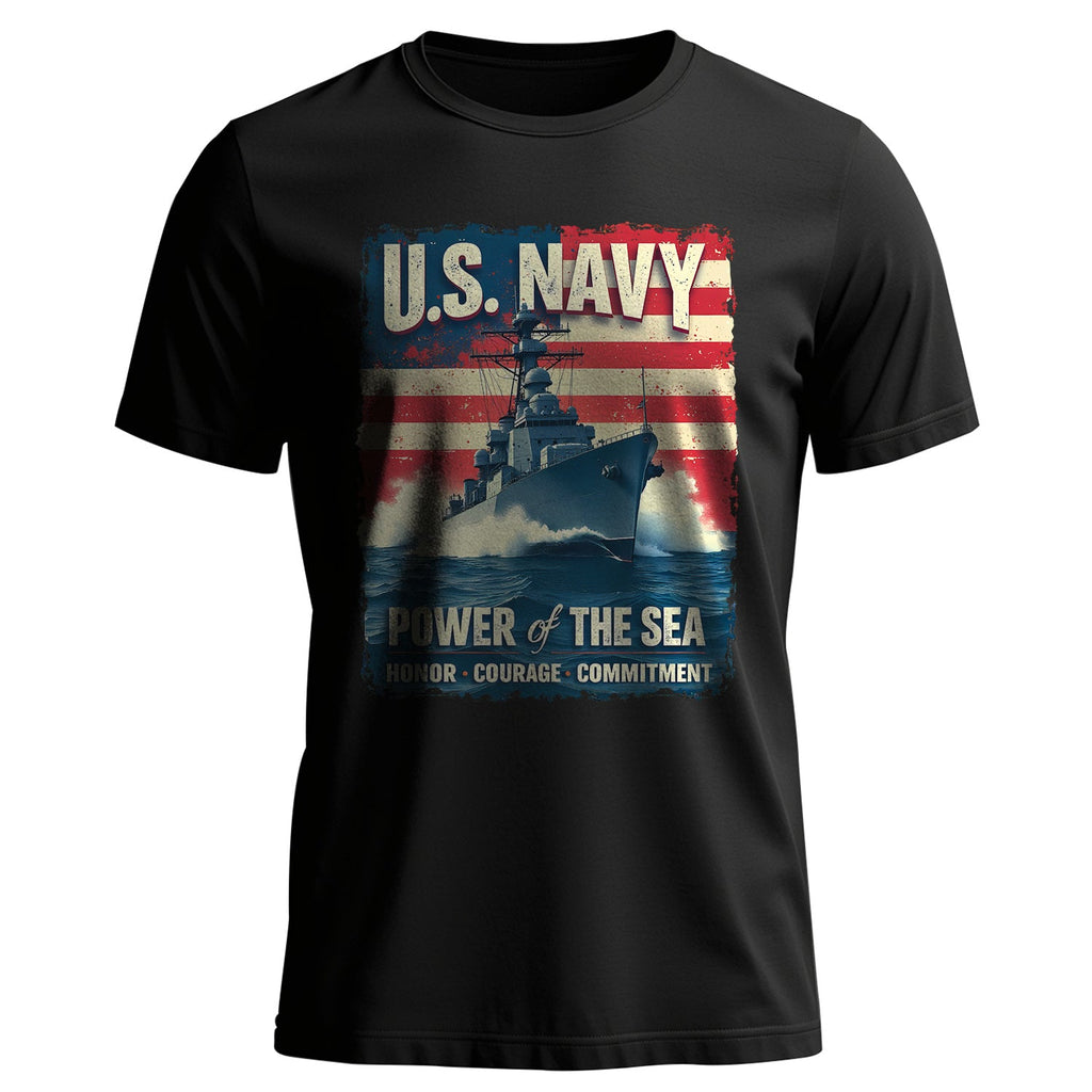 U.S. Navy Power of the Sea Driven by Honor T-Shirt product image 1