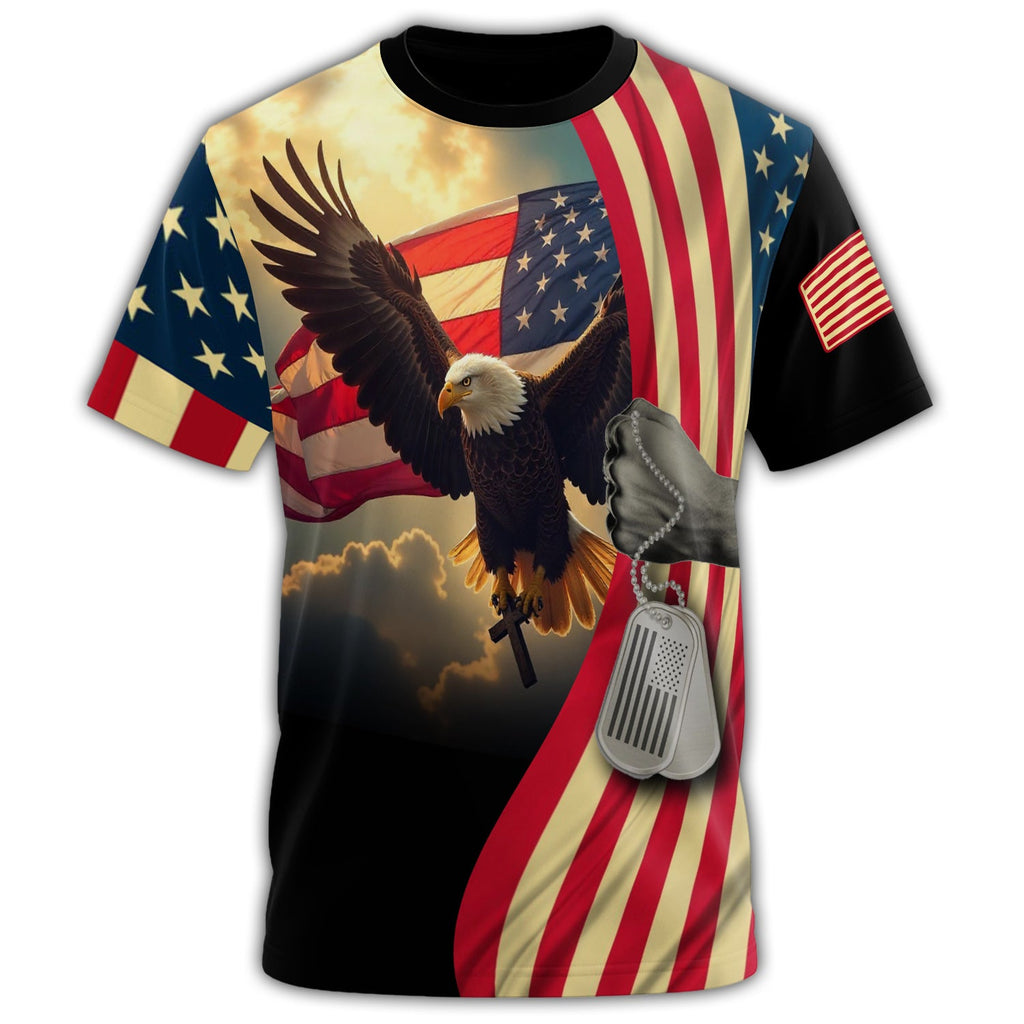 Faith Gives Strength All-over Print T-Shirt product image 2