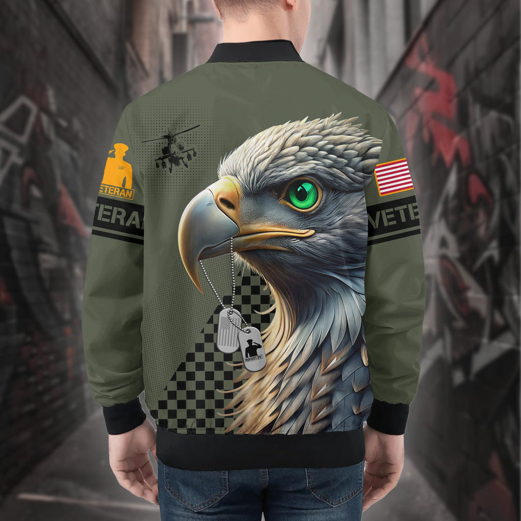 Proudly Served All-over Print Bomber Jacket product image 2