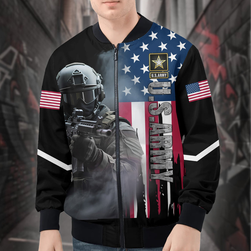 U.S. Army All-over Print Bomber Jacket product image 1