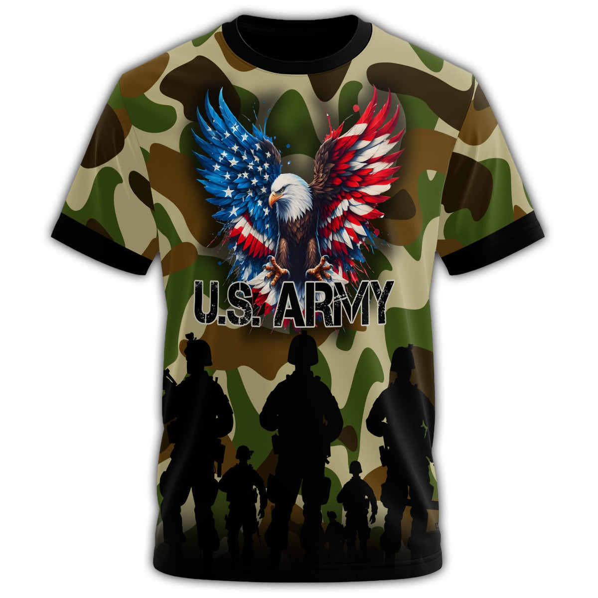 U.S. Army Defenders of All-over Print T-Shirt product image 2