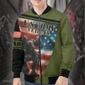 U.S. Army Freedom Isn't Free All-over Print Bomber Jacket product image 1