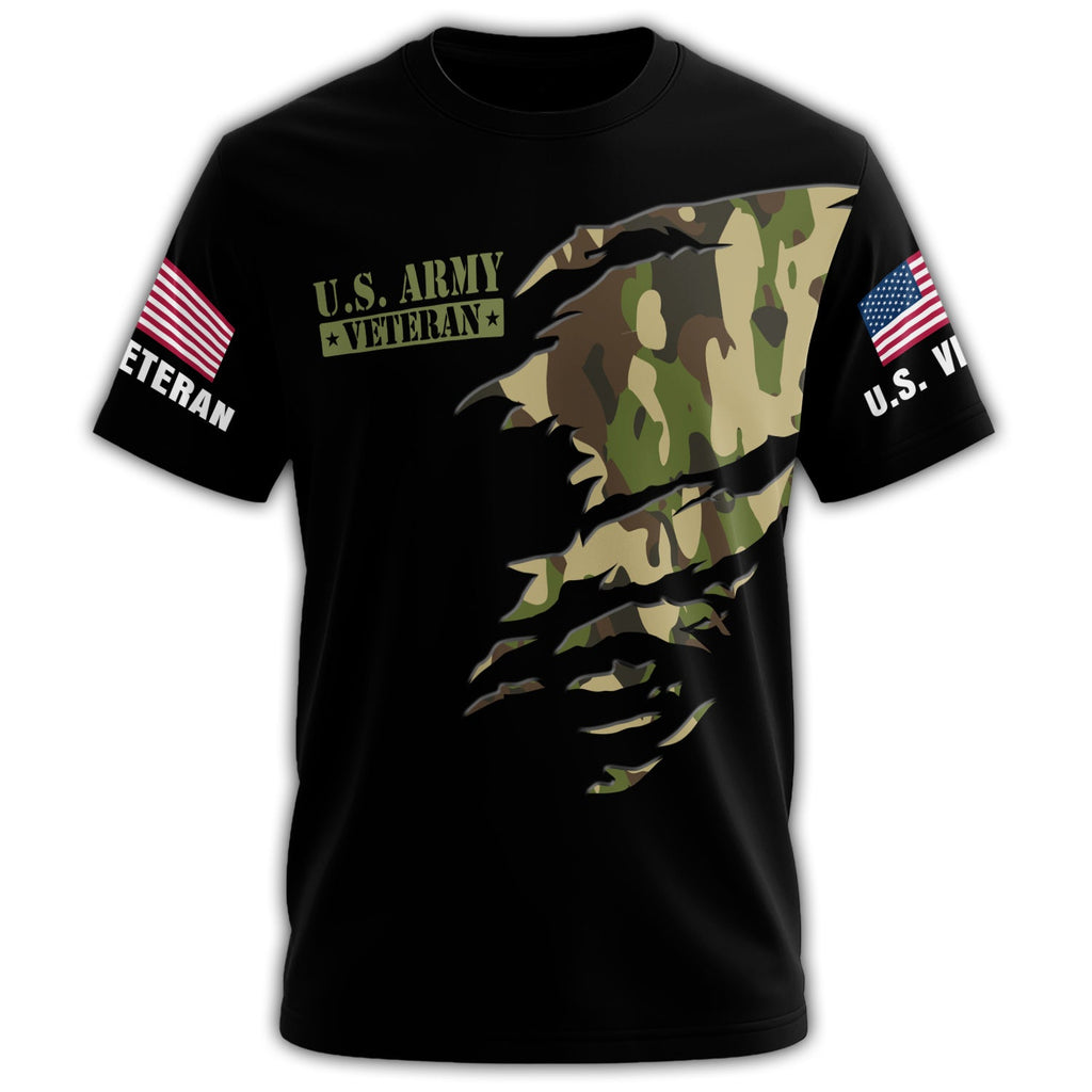 My Time in Uniform Is Over All-over Print T-Shirt product image 2