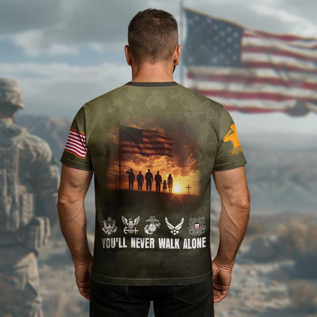 You'll Never Walk Alone All-over Print T-Shirt product image 3