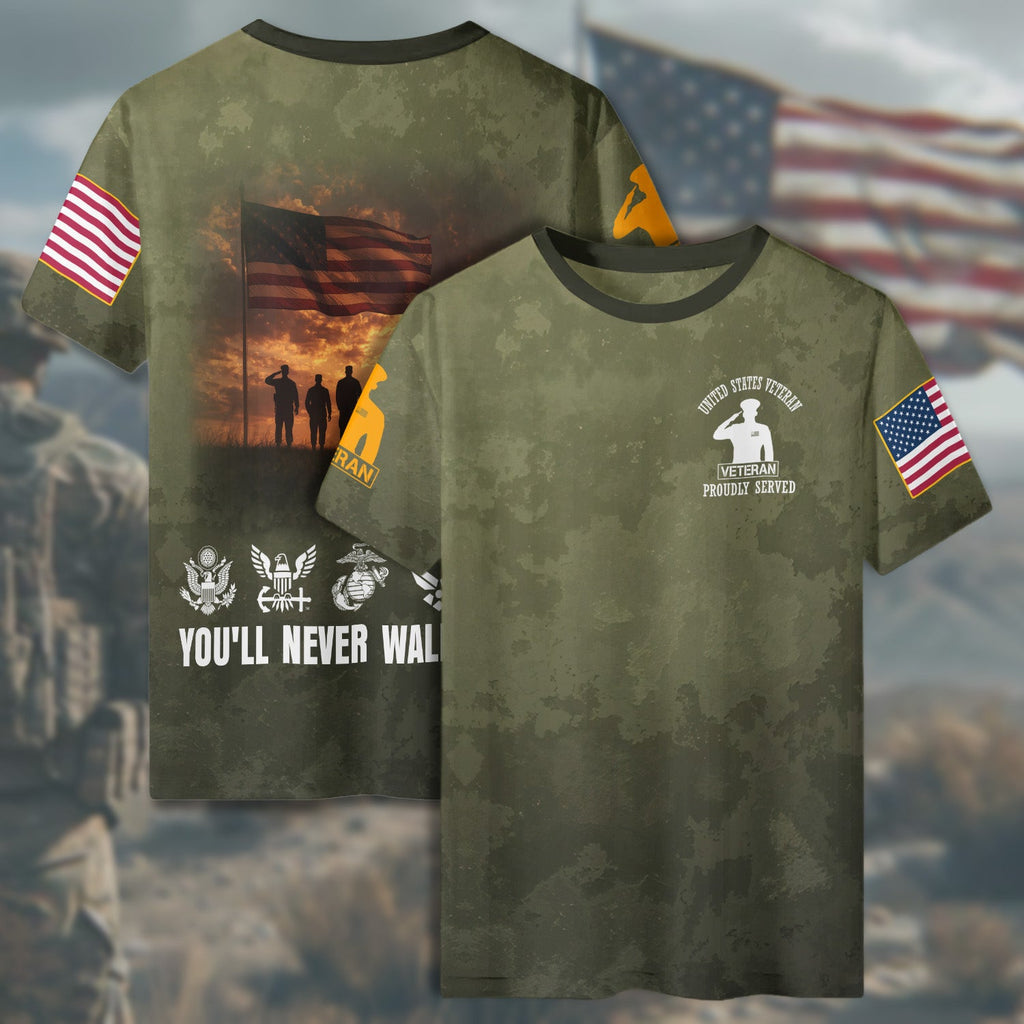 You'll Never Walk Alone All-over Print T-Shirt product image 4